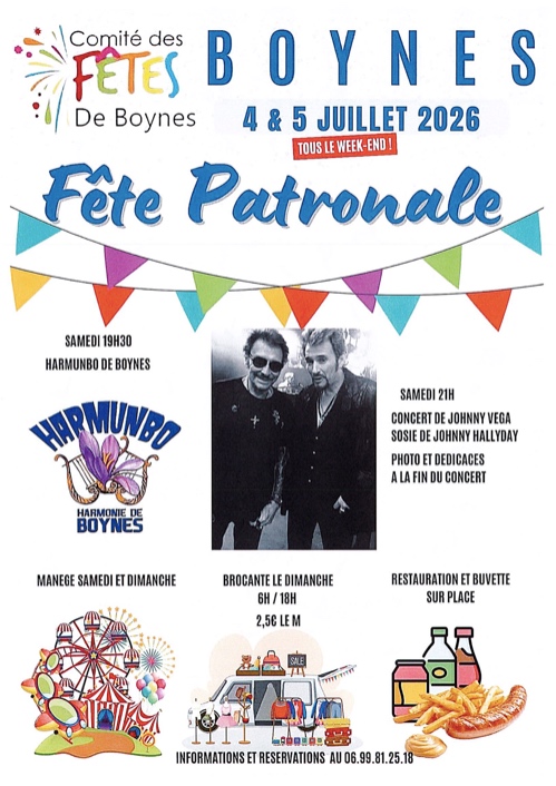 Fête patronale Boynes