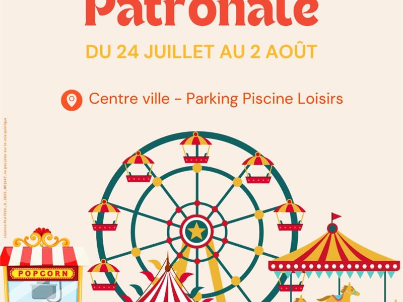 Fête patronale Parking complexe piscine loisirs La Bresse