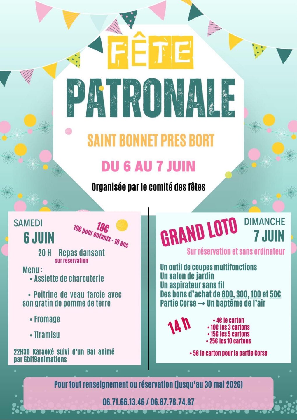 Fête patronale  Saint-Bonnet-près-Bort