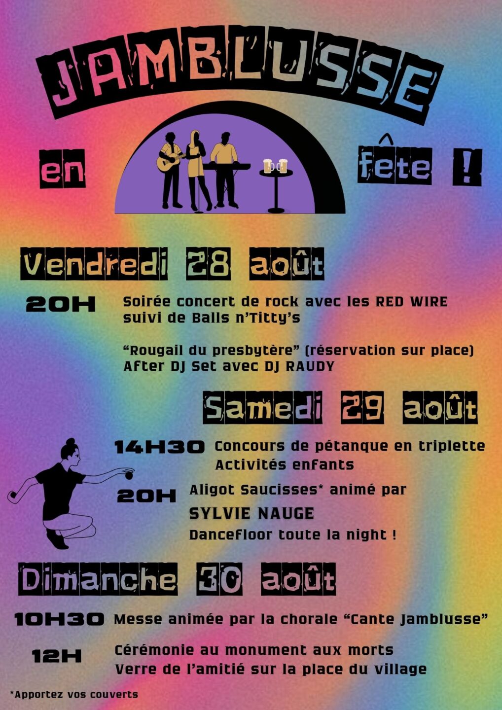 Fête votive de Jamblusse Saillac