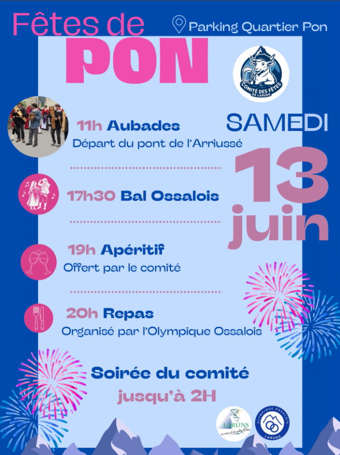 Fêtes de Pon Laruns Laruns