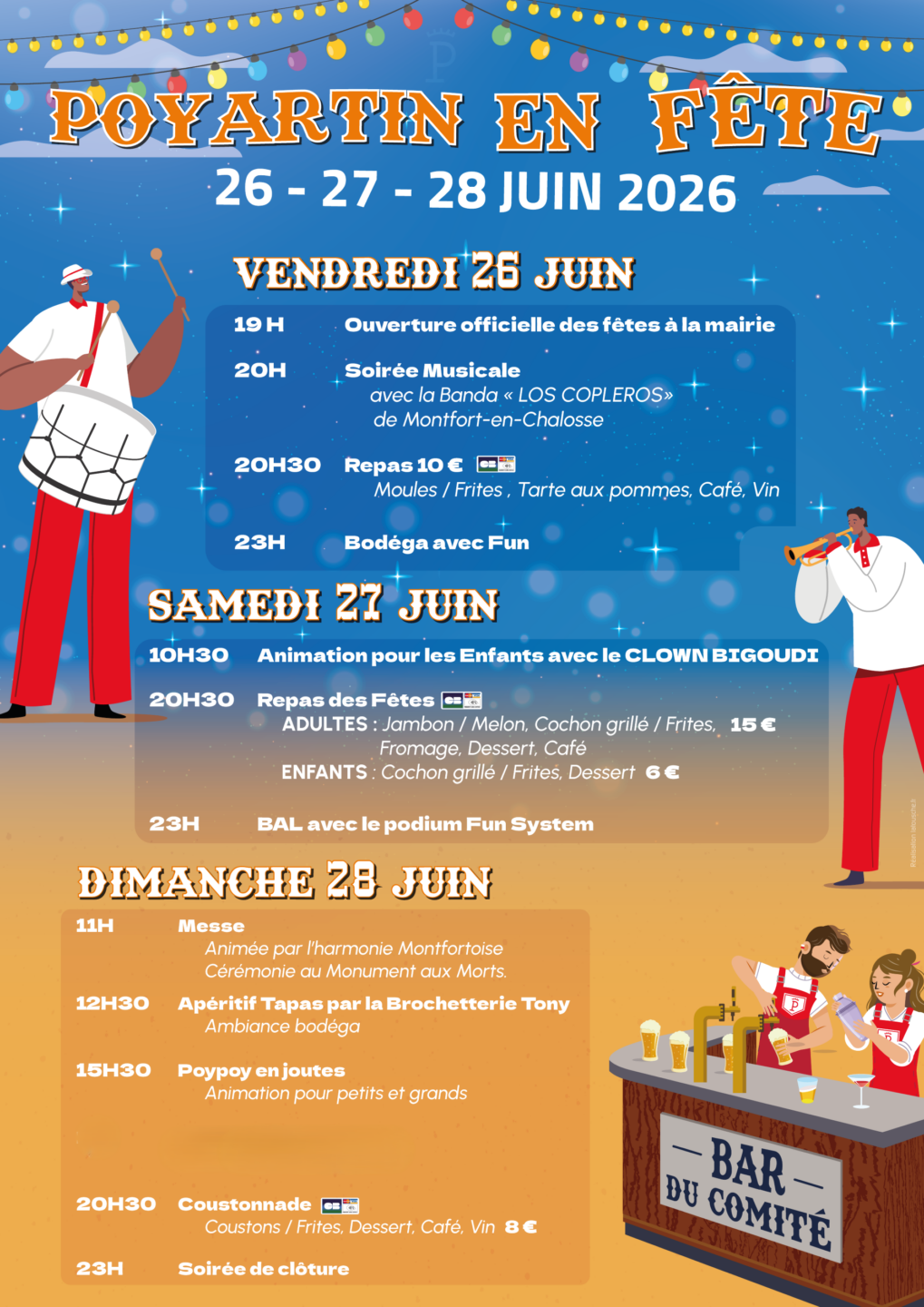 Fêtes de Poyartin 2026 route de Montfort Poyartin