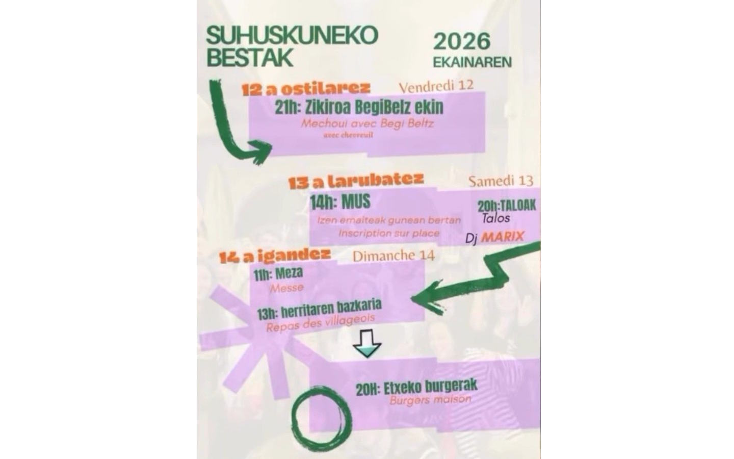 Fêtes de Suhescun Suhescun