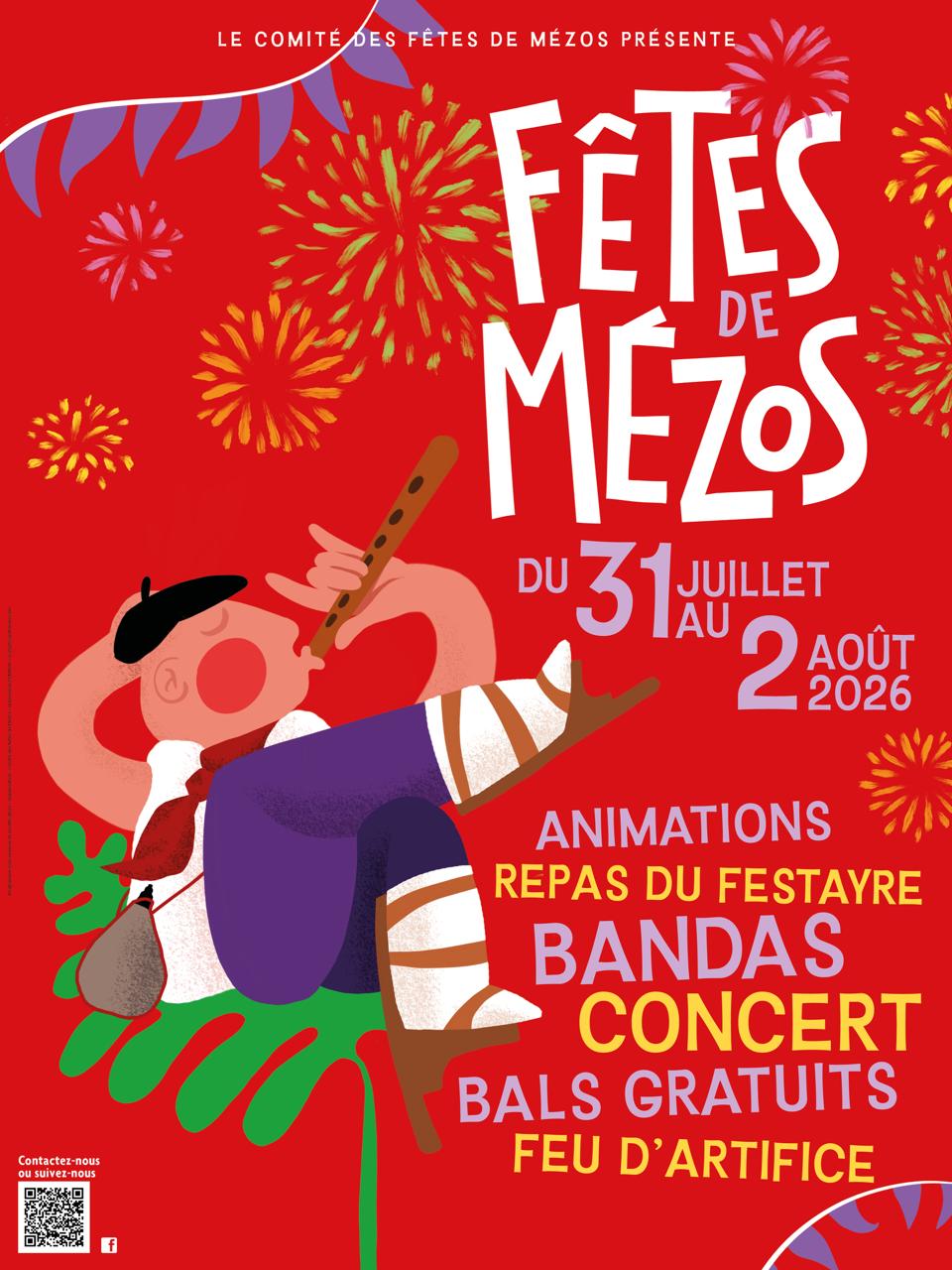 Fêtes locales Foyer Rural Mézos 2026-07-31