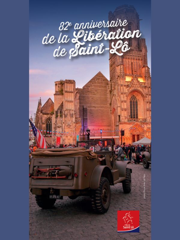 Feu d&rsquo;artifice et bal de la libération  Saint-Lô