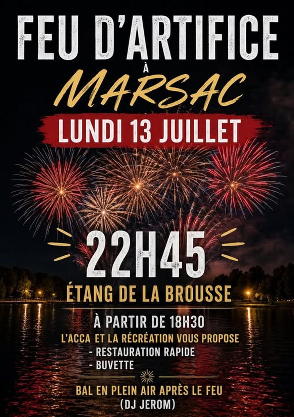 Feu d’Artifice Marsac