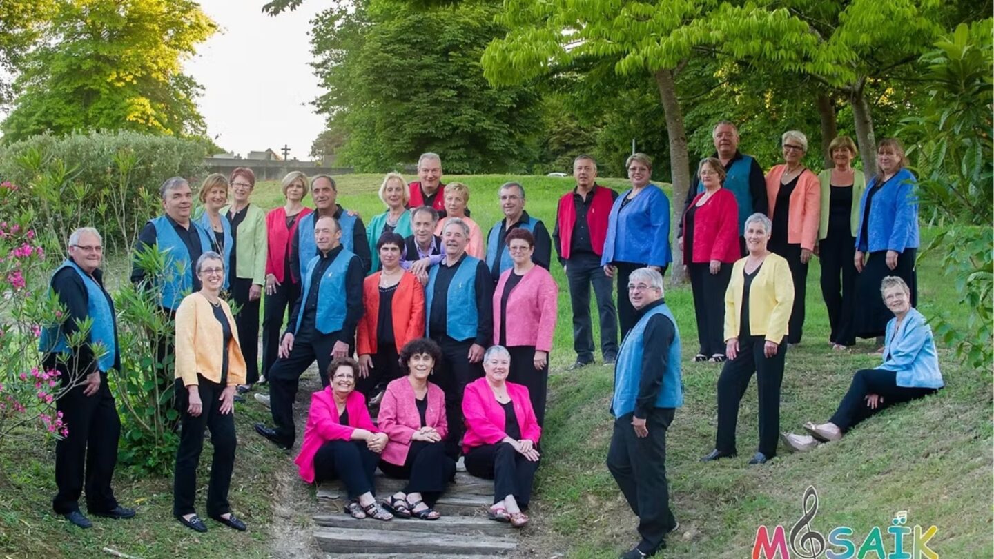 Feu de la St Jean et Chorale Mozaïk Lanneplaà