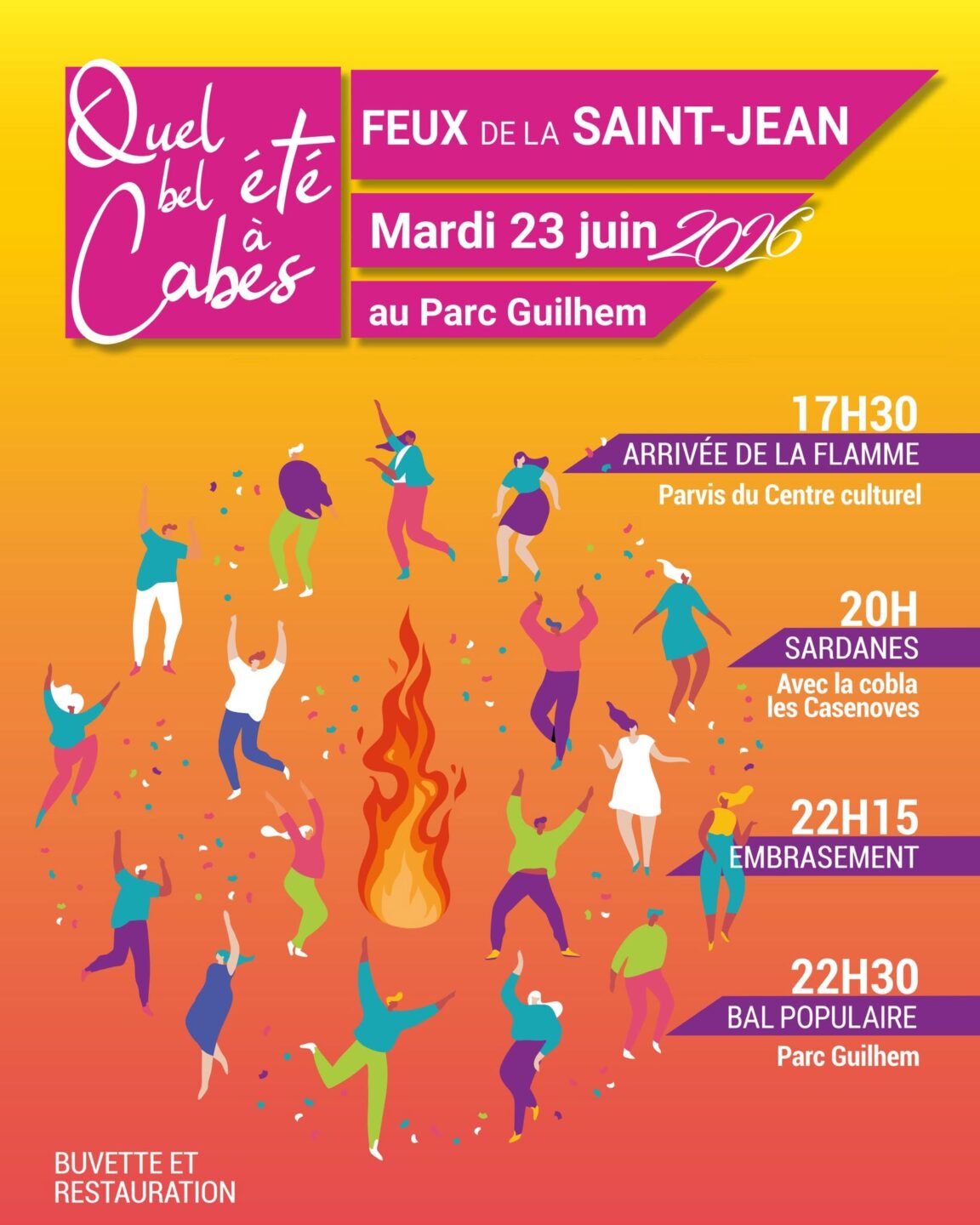 FEUX DE LA SAINT JEAN  Cabestany