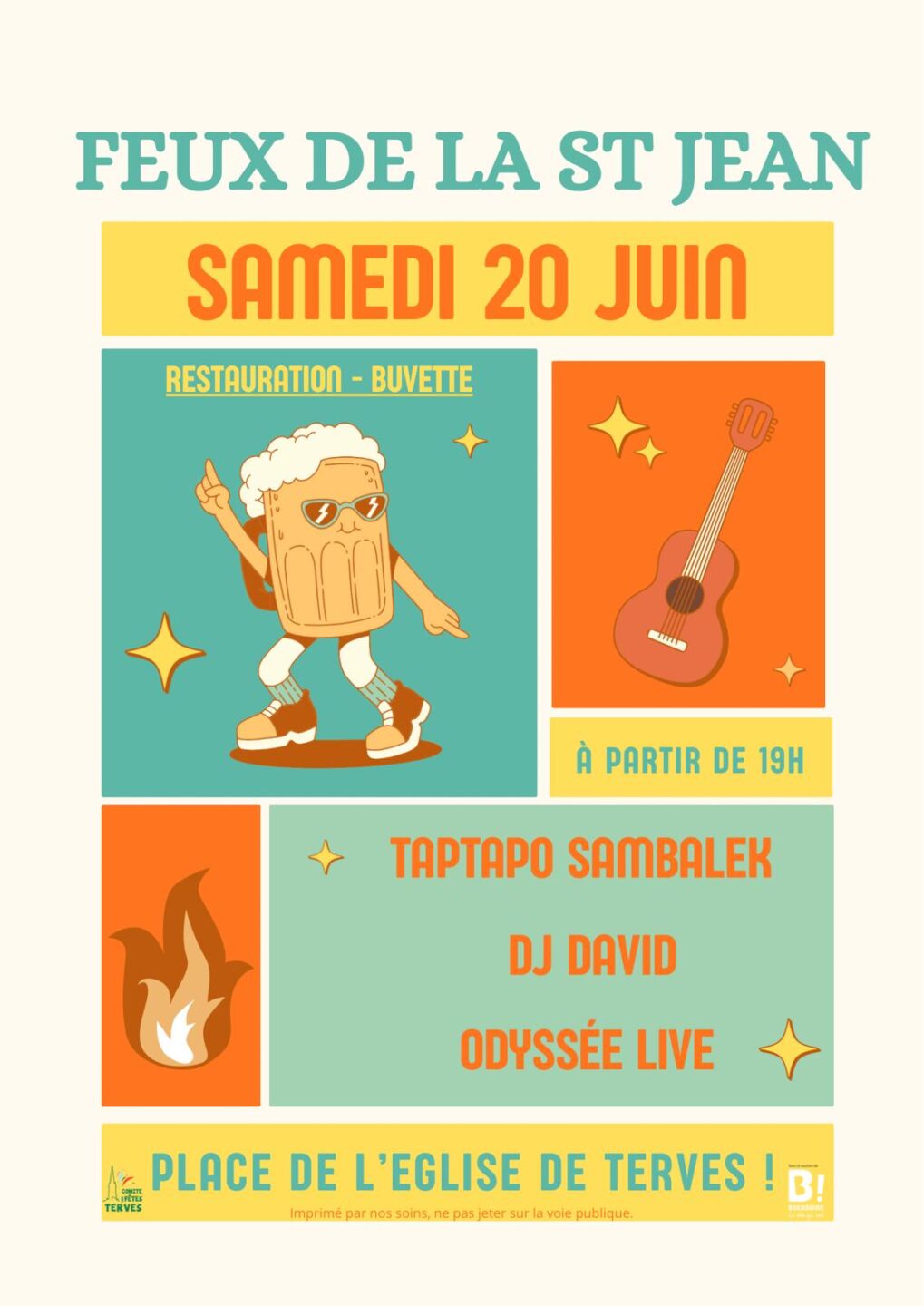Feux de la St Jean TERVES Bressuire