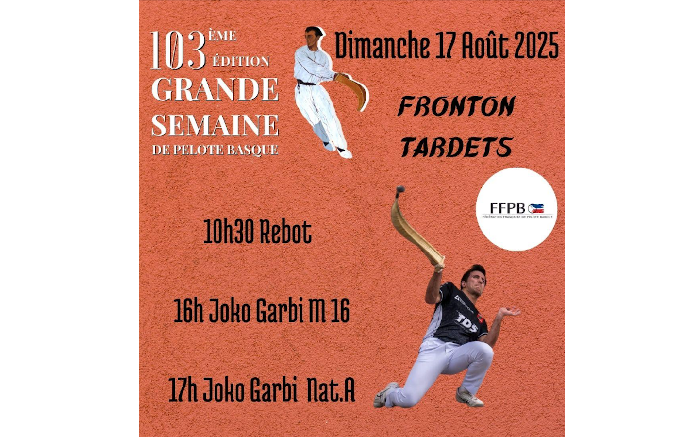 Finale championnat de France de Chistéra Joko Garbi Tardets-Sorholus
