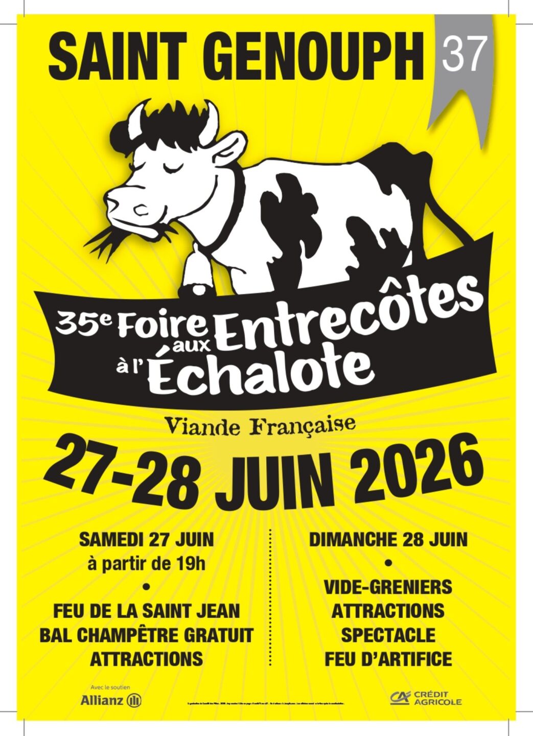 Foire aux entrecôtes à l’échalote Saint-Genouph