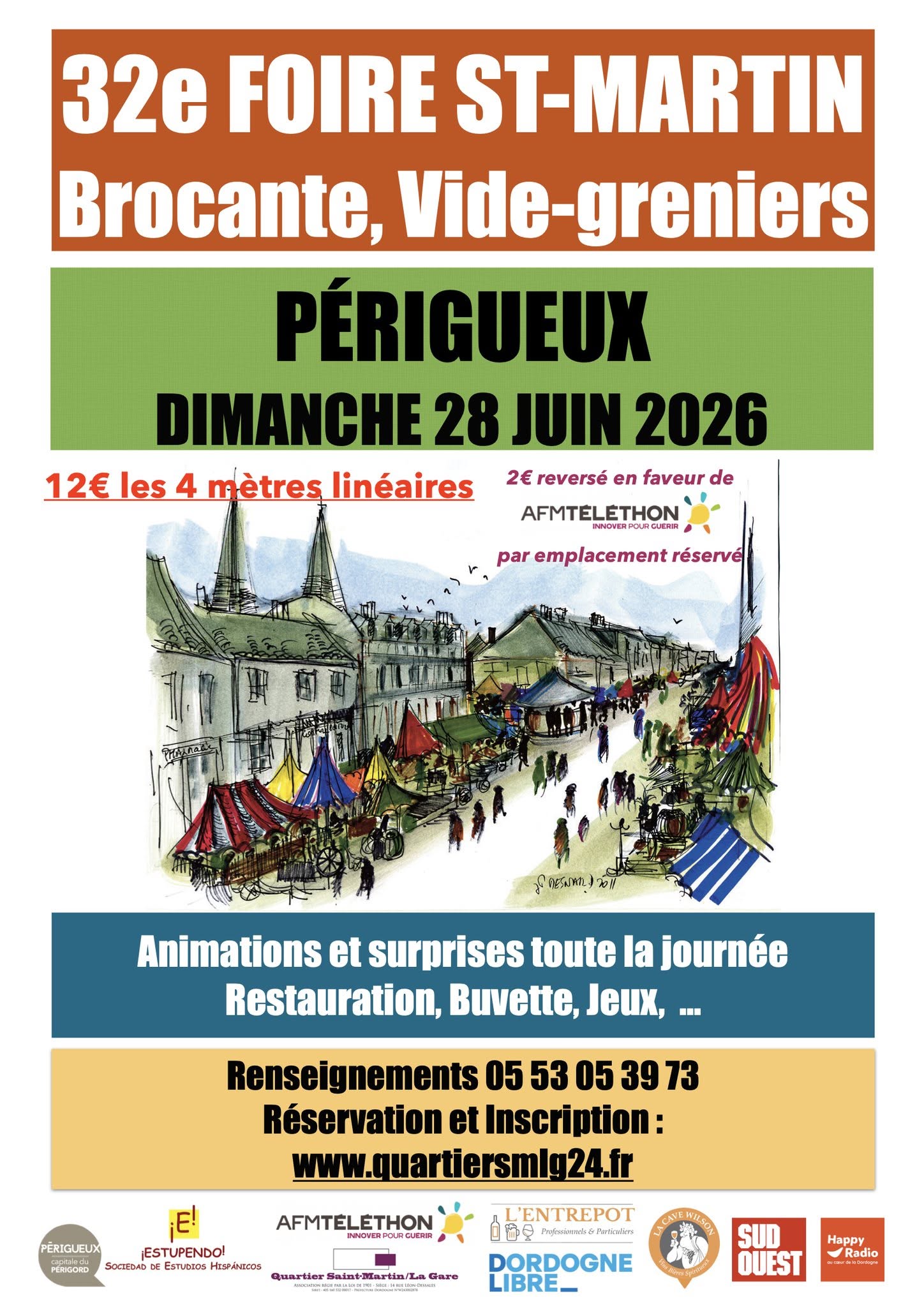Foire Saint Martin Quartier Saint-Martin Périgueux