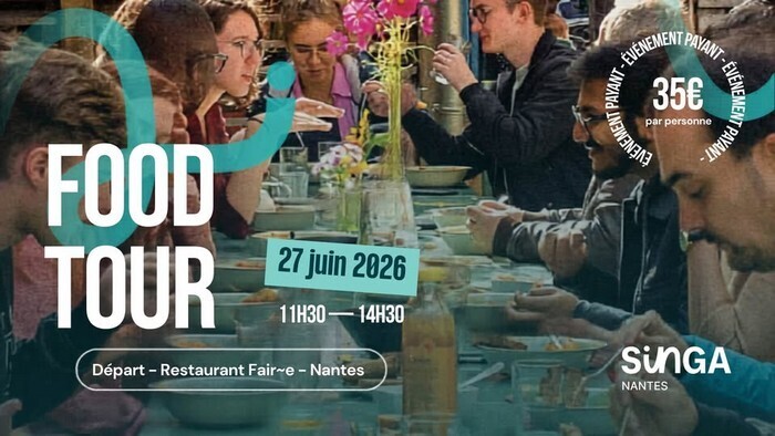 Food Tour à Nantes – Histoires et saveurs d’ailleurs Restaurant associatif Fair-e Nantes