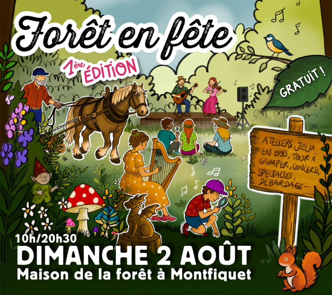 Forêt en Fête Maison de la forêt-Office de tourisme d’Isigny-Omaha Montfiquet