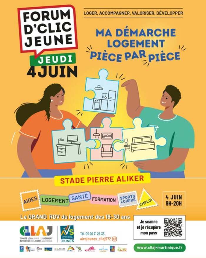 Forum D’Clic Jeune, à Fort-de-France, Stade Pierre Aliker, Fort-de-France