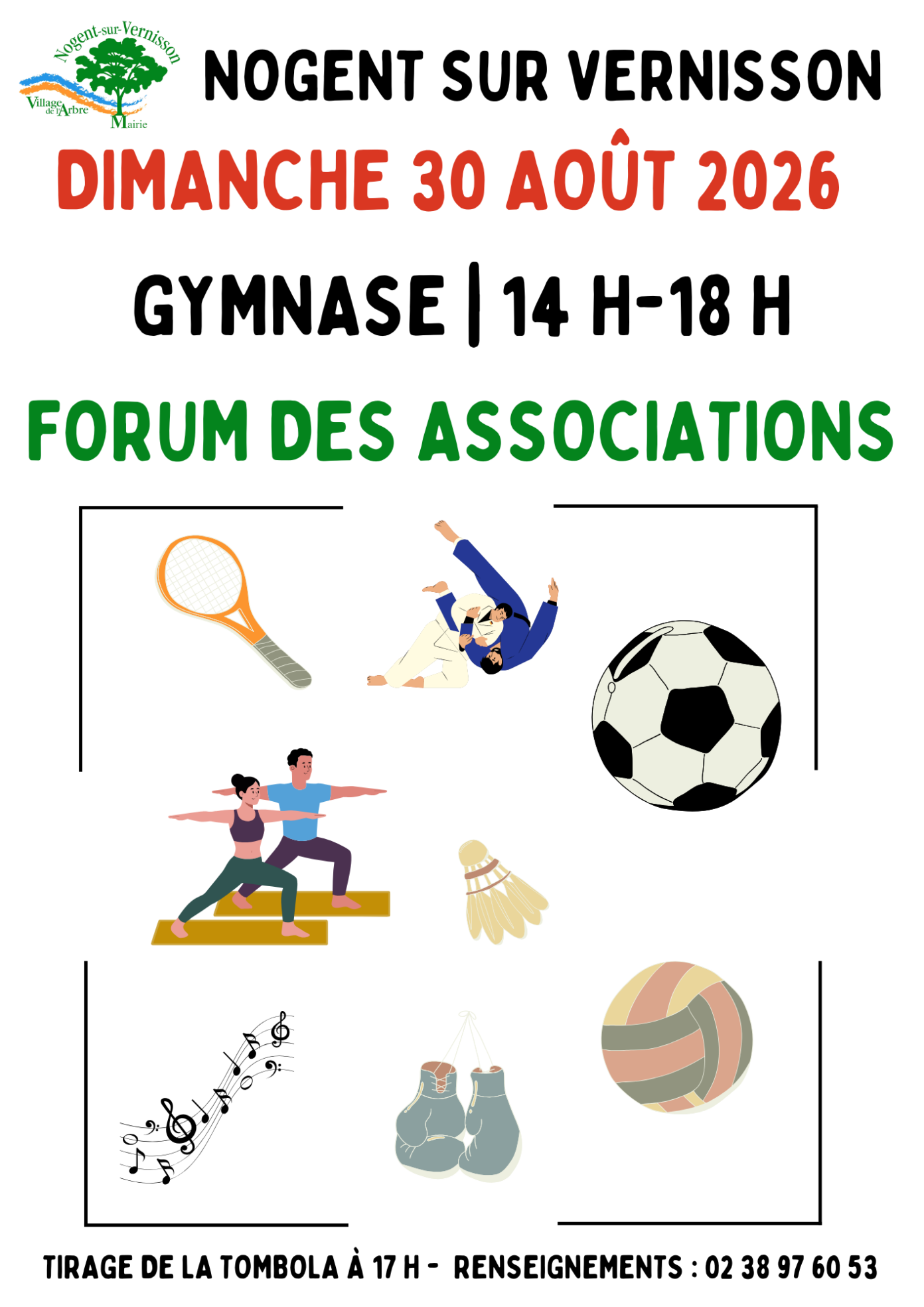 Forum des associations  Nogent-sur-Vernisson
