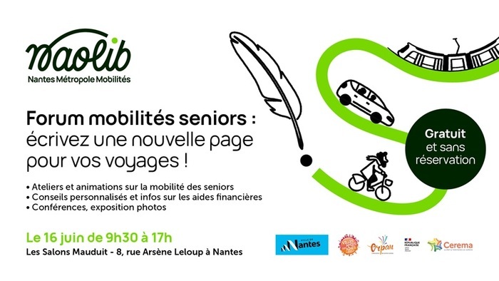 Forum mobilités seniors Salons Mauduit Nantes