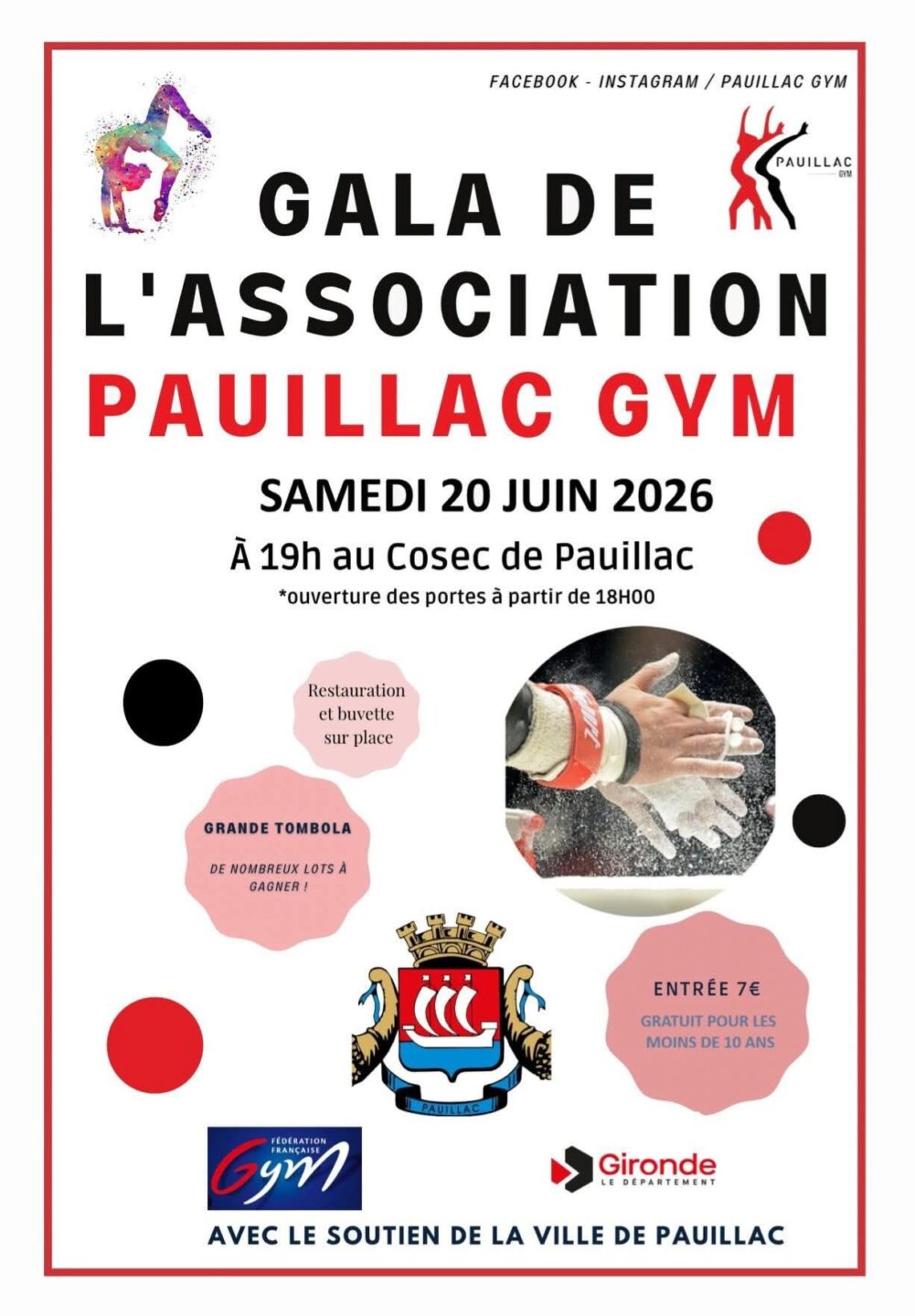 Gala de Pauillac Gym COSEC Pauillac 2026-06-20