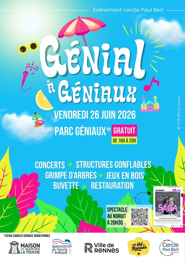Génial à Géniaux CPB Noroît Rennes
