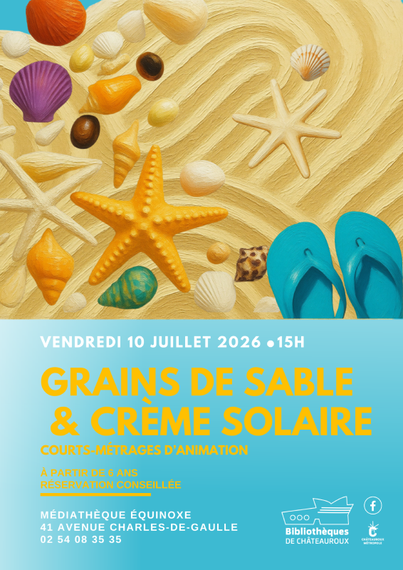 Grains de sable & Crême solaire !  Châteauroux