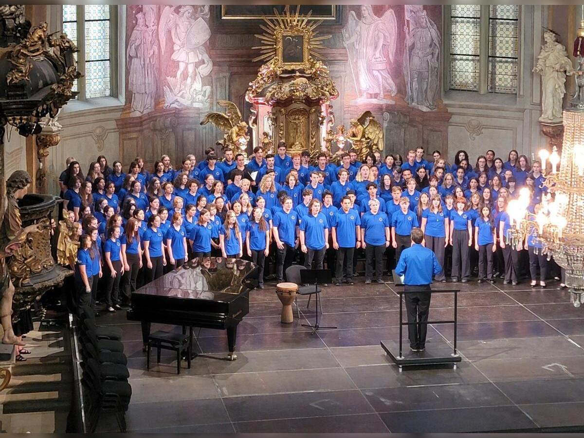 Grand concert international les Oregon Ambassadors of Music 1 Rue du Puits Notre Dame Coutances 2026-07-06