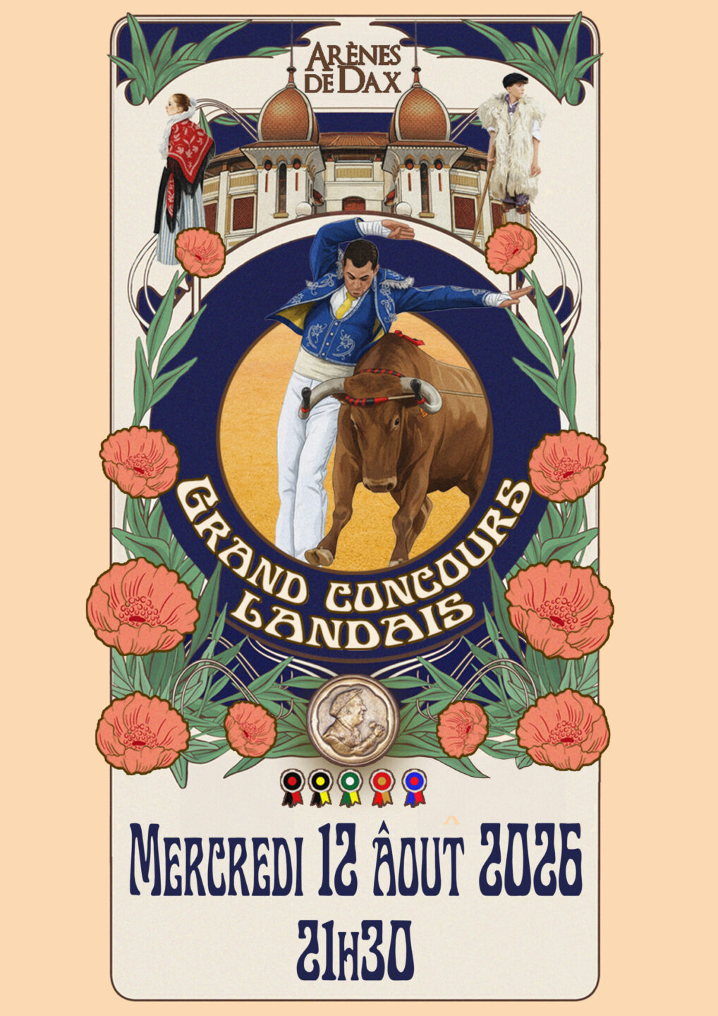 Grand concours landais Arènes Dax 2026-08-12