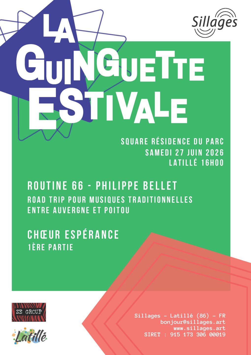 Guinguette estivale de Latillé Latillé