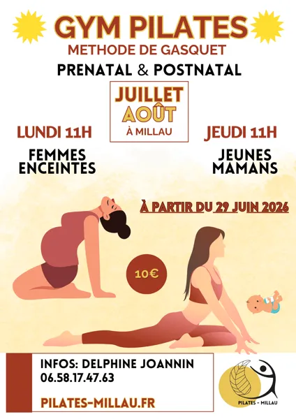 Gym Pilates, Méthode De Gasquet Prénatal et Postnatal  Millau