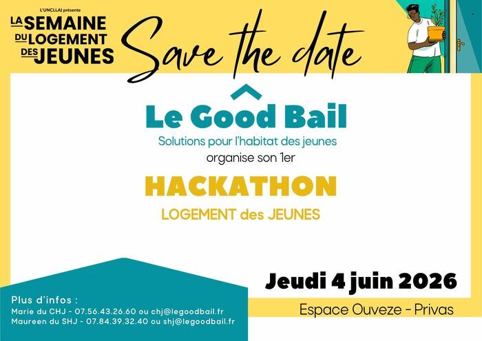 Hackathon Logement des Jeunes, Espace Ouvèze, Privas