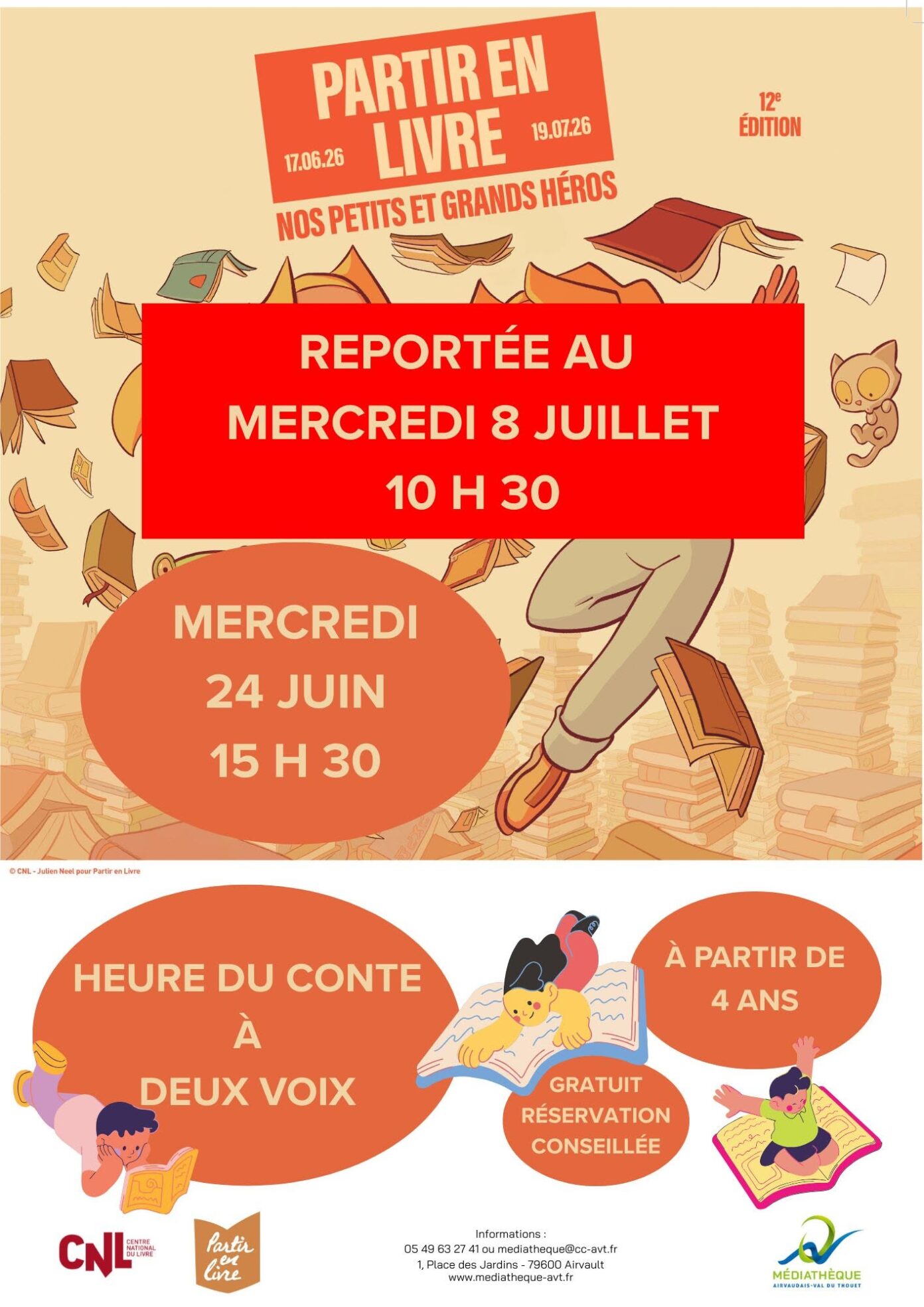 Heure du conte  Airvault