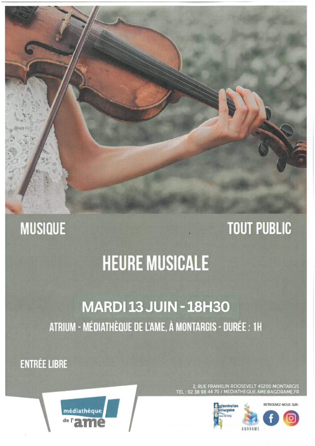 Heure musicale  Montargis