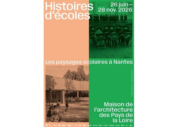 Histoires d’écoles – Les paysages scolaires à Nantes – Exposition Maison de l’architecture des Pays de la Loire Nantes