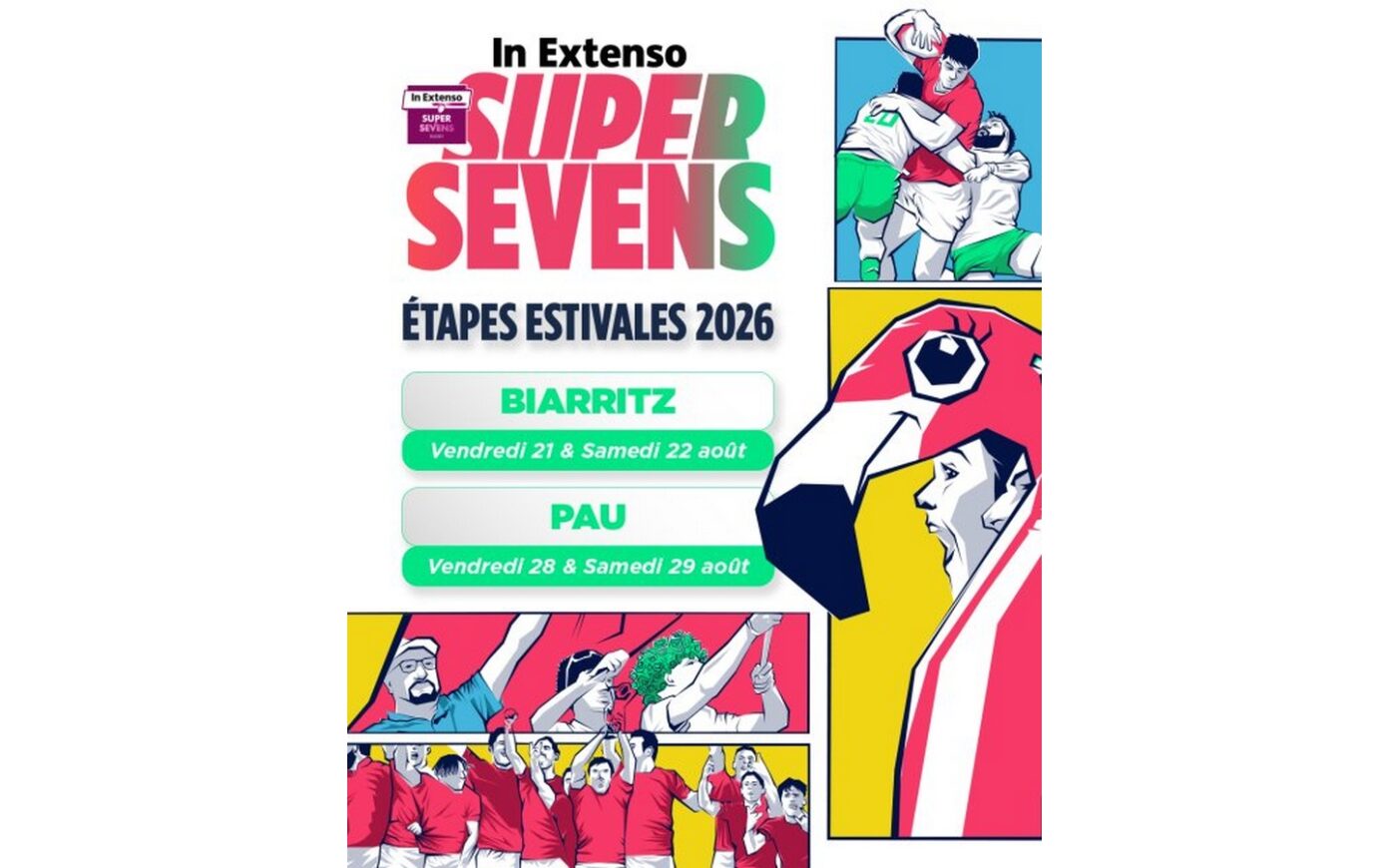 In Extenso Supersevens Rugby Stade du Hameau Pau