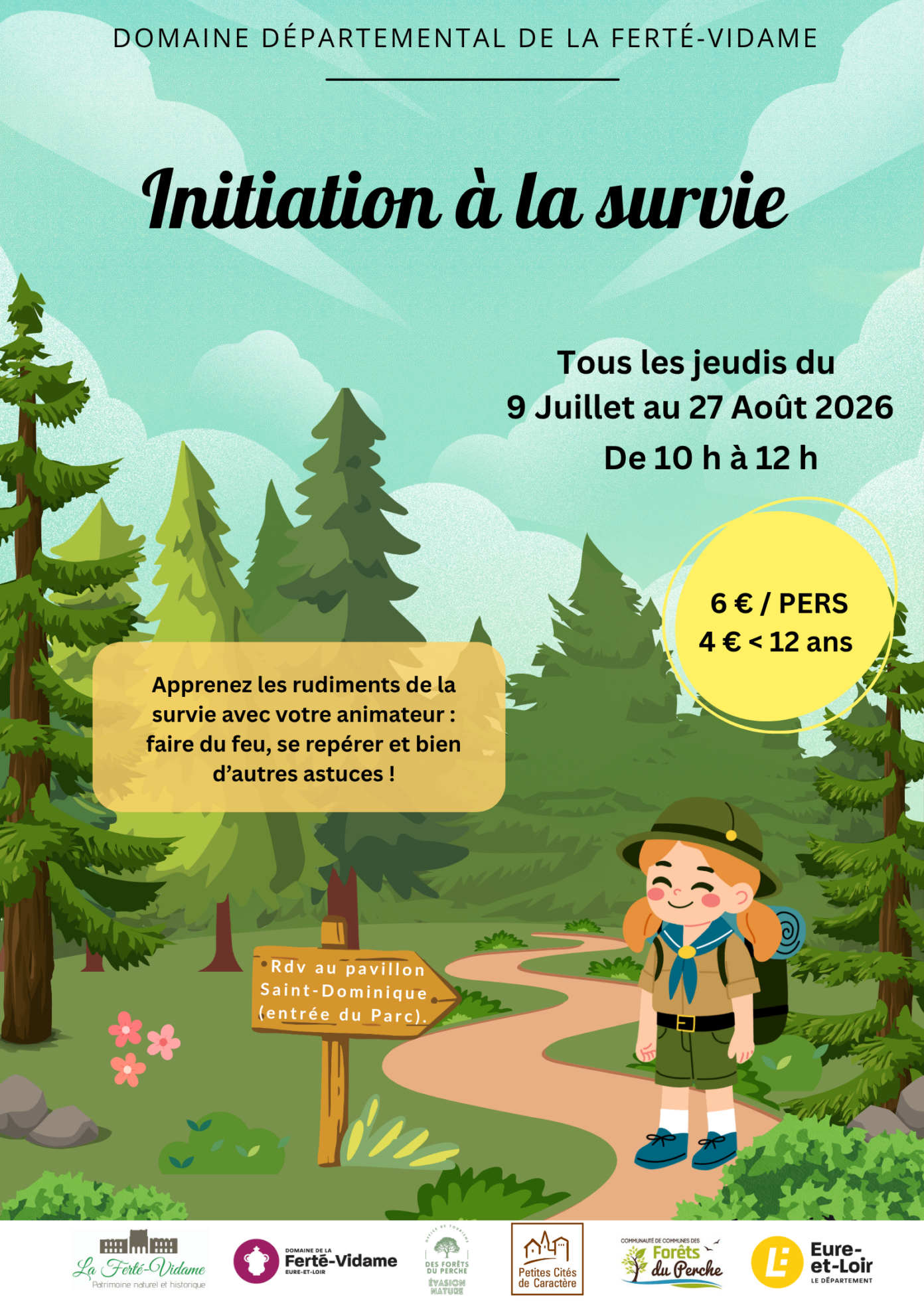 Initiation à la survie  La Ferté-Vidame