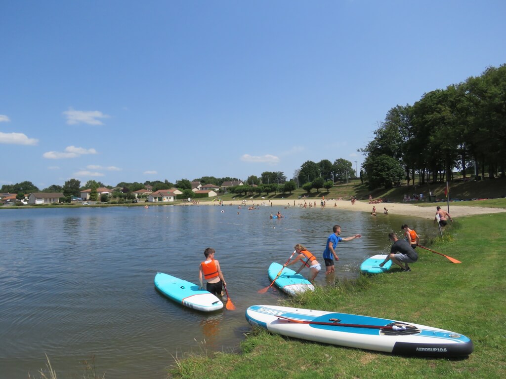 Initiation au paddle Plan d’eau Cognac-la-Forêt