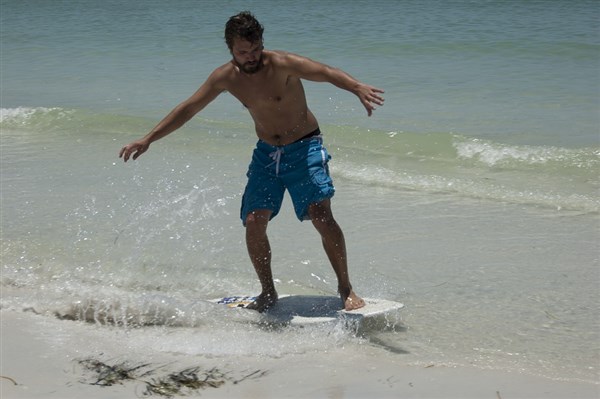 Initiation au skimboard Agon-Coutainville