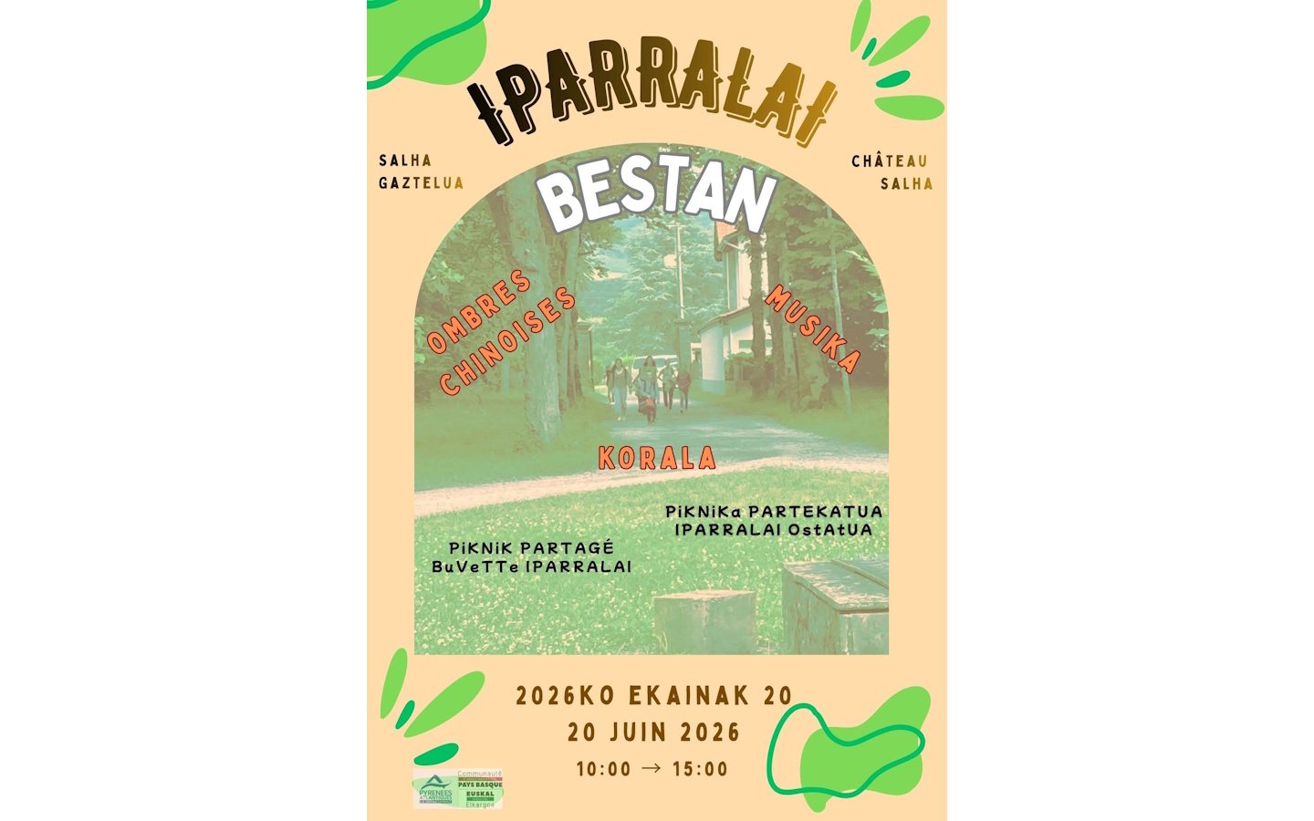 Iparralai bestan fête de l’école de musique Saint-Jean-le-Vieux