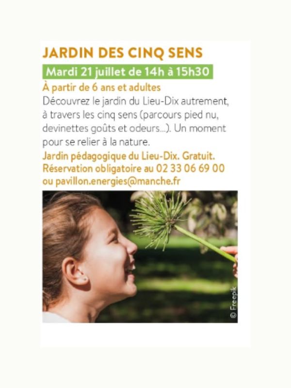 Jardin des cinq sens Saint-Lô