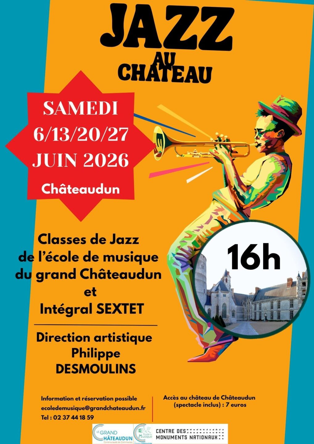 Jazz au château  Châteaudun