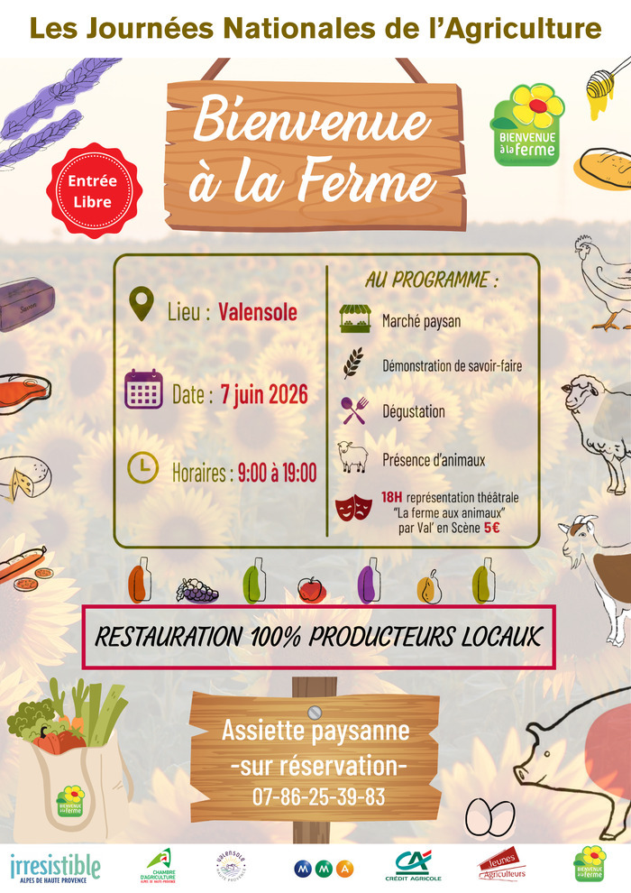 Journée de l’agriculture à Valensole par Bienvenue à la Ferme 04, Valensole, Valensole