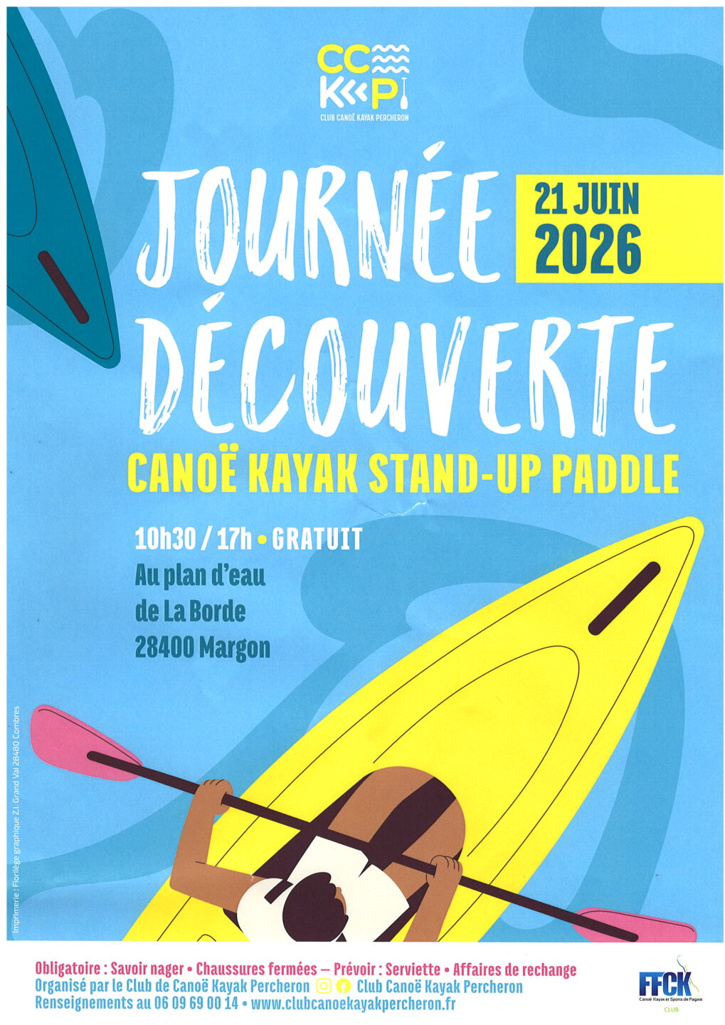 Journée Découverte I Canoë Kayak Stand-up Paddle  Arcisses