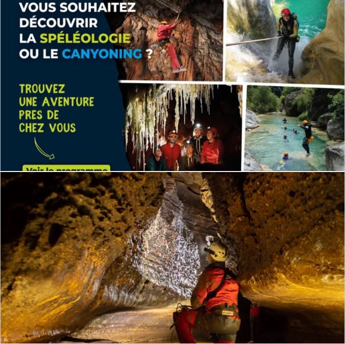 Journée Nationale de la Spéléologie Rivière souterraine Champdeniers
