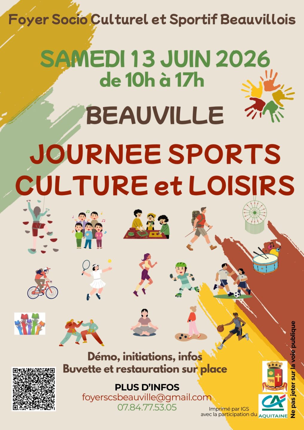 Journée sports, culture et loisirs Beauville