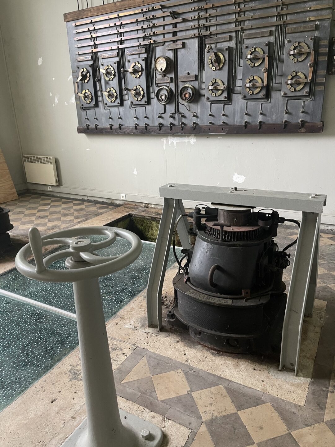 Journées Européennes de Patrimoine visite des turbines de Briare Briare