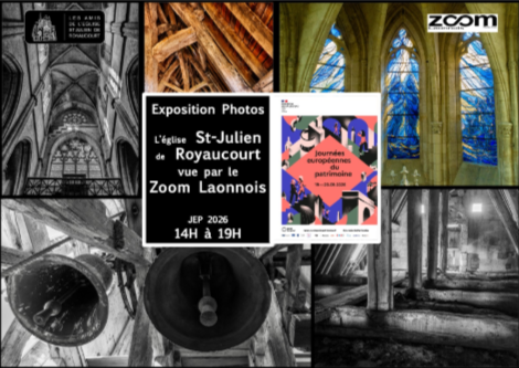 Journées Européennes du Patrimoine Expositions Photos Royaucourt-et-Chailvet