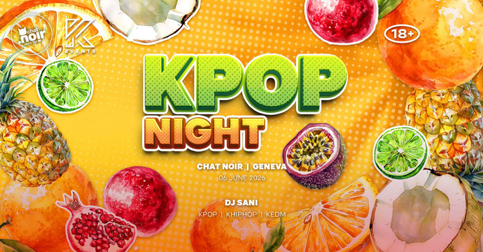 K-POP NIGHT AU CHAT NOIR, Chat Noir, Carouge GE