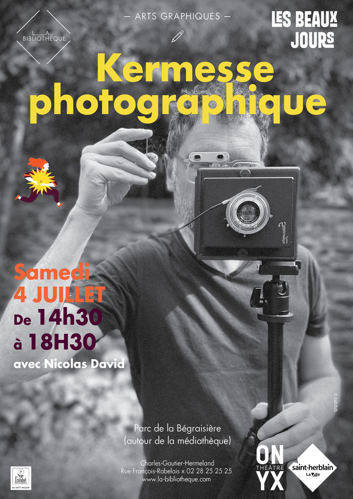 Kermesse photographique Médiathèque Charles-Gautier-Hermeland Saint-Herblain
