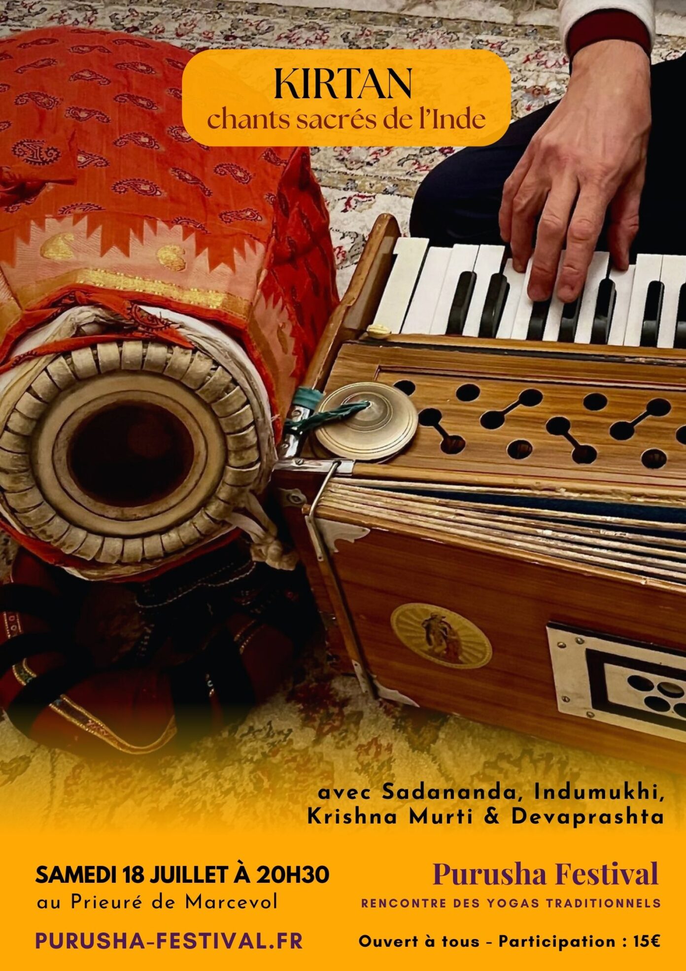 KIRTAN CHANTS SACRÉS DE L&rsquo;INDE  Arboussols