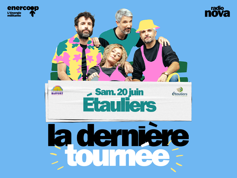 La dernière tournée Radio Nova à Étauliers Étauliers