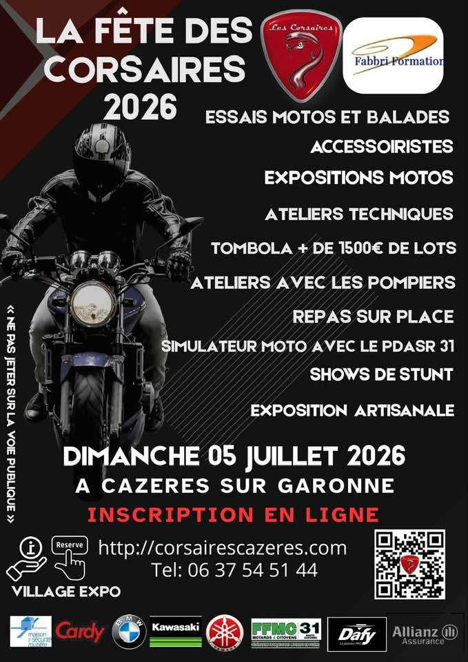 LA FÊTE DES CORSAIRES 2026 Cazères